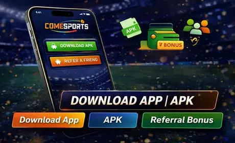 Download the app, unlock code COMEBE100, and enter ₹1 contests faster